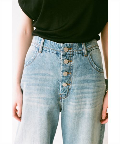 CLANE（クラネ）の「H/W COCOON BUGGY P/T（デニムパンツ）」 - WEAR