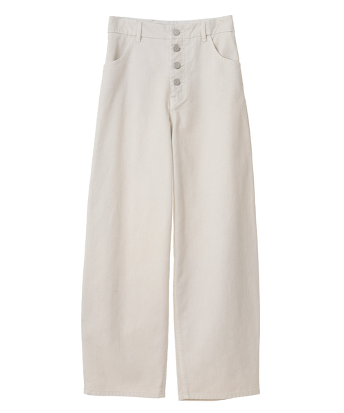 claneホワイトデニム CLANE - CLANE クラネ SECOND DENIM PANTS