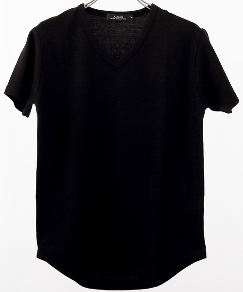 8(eight)(エイト)の「ワッフル Vネック Tシャツ(Tシャツ/カットソー・メンズ・ネイビー/カーキ/ワイン/グレー/ブラック/ピンク/ホワイト・MEDIUM/LARGE/X-LARGE)」の4枚目の写真
