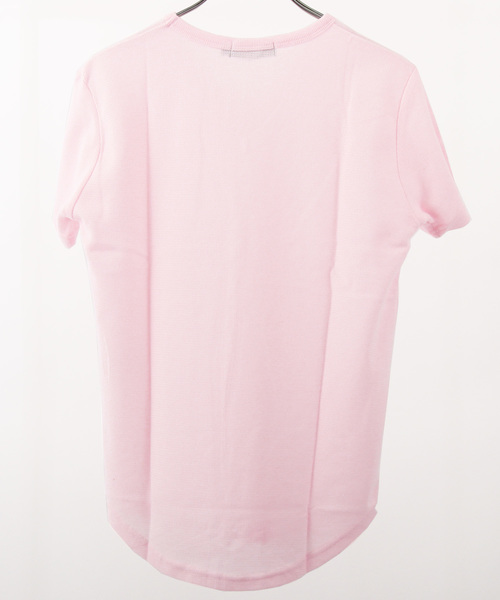 8(eight)(エイト)の「ワッフル Vネック Tシャツ(Tシャツ/カットソー・メンズ・ネイビー/カーキ/ワイン/グレー/ブラック/ピンク/ホワイト・MEDIUM/LARGE/X-LARGE)」の13枚目の写真