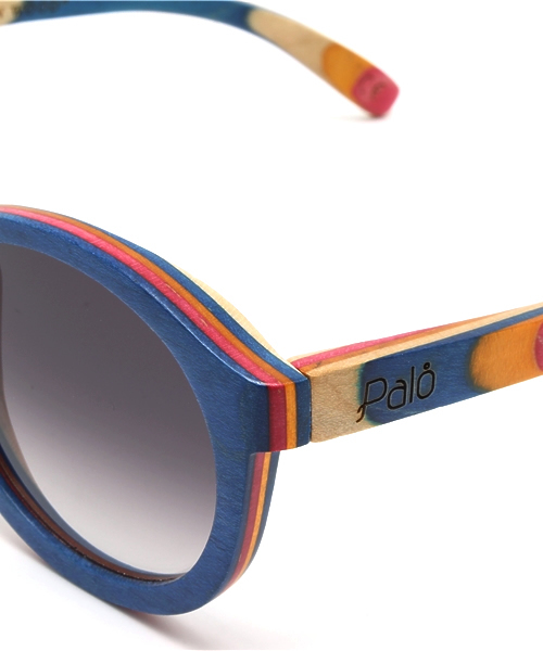 BEAMS BOY（ビームスボーイ）の「◎Palo WOOD / PIURA（サングラス・レディース・ブラウン/ネイビー・ONE SIZE）」の5枚目の写真