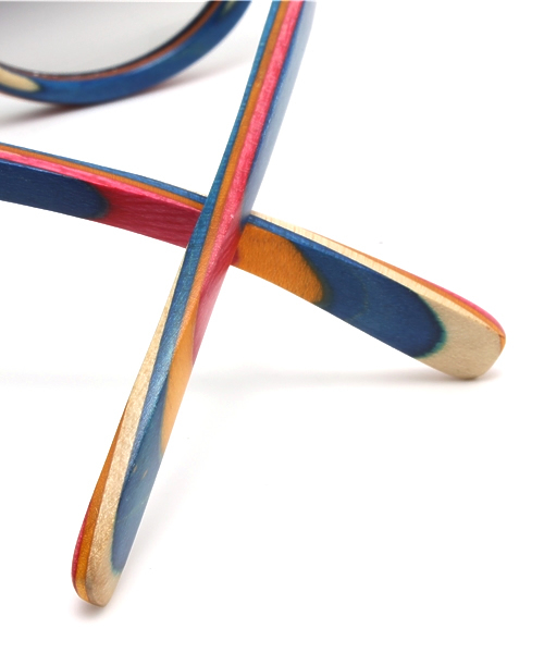 BEAMS BOY（ビームスボーイ）の「◎Palo WOOD / PIURA（サングラス・レディース・ブラウン/ネイビー・ONE SIZE）」の11枚目の写真