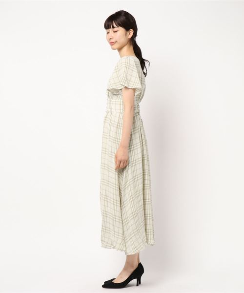 one after another NICE CLAUP(ワンアフターアナザーナイスクラップ)の「ロングガウンワンピース(ワンピース・レディース・アイボリー/ホワイト系その他/ブラック系その他/ブラック・FREE)」の20枚目の写真