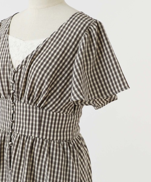 one after another NICE CLAUP(ワンアフターアナザーナイスクラップ)の「ロングガウンワンピース(ワンピース・レディース・アイボリー/ホワイト系その他/ブラック系その他/ブラック・FREE)」の19枚目の写真