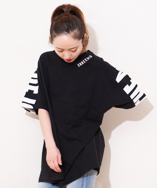 GGD SELECT(ジージーディー セレクト)の「Roger&Raw/BIGロゴT(Tシャツ/カットソー・レディース・ホワイト/ブラック・M)」の18枚目の写真