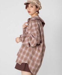 WEGO | WEGO/BIGポケットチェックオーバーシャツ(シャツ/ブラウス)