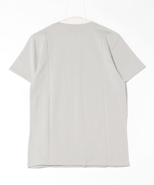 NO WAY(ノーウェイ)の「/コットンモダール半袖VネックTシャツ/(Tシャツ/カットソー・レディース・ベージュ/ピンク/カーキ/ホワイト/ライトグレー/ブラック・X-LARGE/MEDIUM/LARGE)」の7枚目の写真