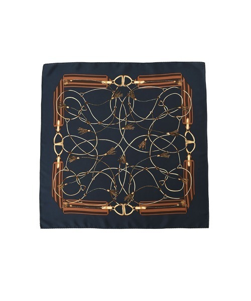 marjour（マージュール）の「CHAIN SCARF（バンダナ/スカーフ・レディース・ネイビー/ブラウン/グリーン・FREE）」の19枚目の写真