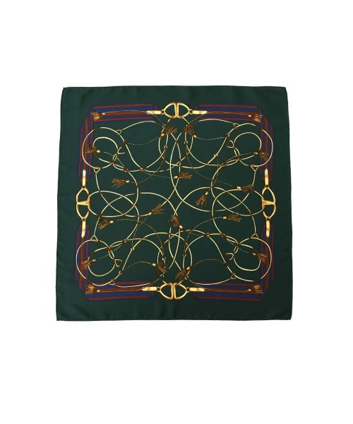 marjour（マージュール）の「CHAIN SCARF（バンダナ/スカーフ・レディース・ネイビー/ブラウン/グリーン・FREE）」の20枚目の写真