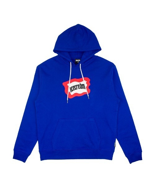 ICECREAM（アイスクリーム）の「ICECREAM FLAG PULLOVER HOODIE（パーカー・メンズ・ブラック/ブルー/イエロー・MEDIUM/LARGE/X-LARGE/SMALL）」の3枚目の写真