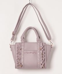 axes femme | フリル×ビジューショルダー(ショルダーバッグ)