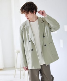 MONO-MART�i���m�}�[�g�j�́uT/R 4B �I�[�o�[�T�C�Y �W���R�b�g �X�g���b�` �_�u���e�[���[�h�W���P�b�g�y�Z�b�g�A�b�v�Ή��\�z�i�e�[���[�h�W���P�b�g�j�v