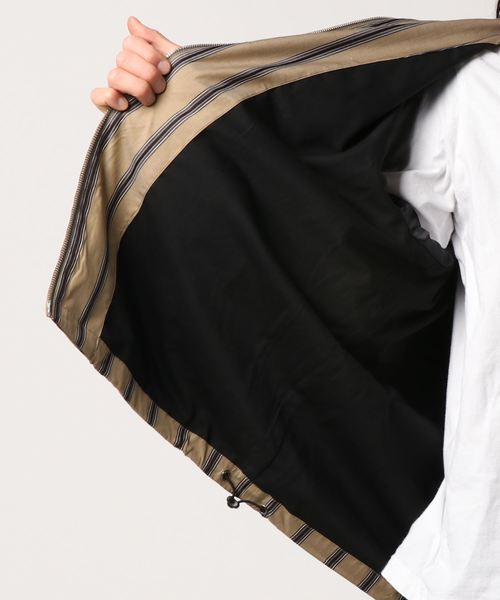 マルチストライプスイングトップジャケット