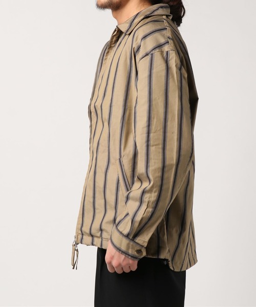 マルチストライプスイングトップジャケット
