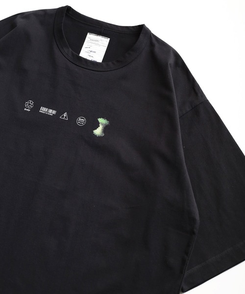 SHAREEF(シャリーフ)の「"ROGO MARK" S/S BIG T(Tシャツ/カットソー・メンズ・ターコイズブルー/ブラック/ライトグレー/ホワイト・3/2/1)」の8枚目の写真