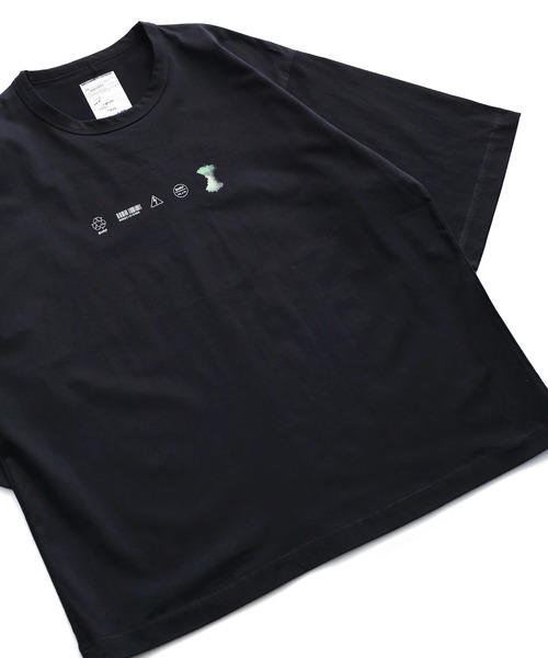 SHAREEF(シャリーフ)の「"ROGO MARK" S/S BIG T(Tシャツ/カットソー・メンズ・ターコイズブルー/ブラック/ライトグレー/ホワイト・3/2/1)」の5枚目の写真