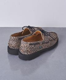 【8h UA別注】Parabootレオパード デッキシューズ　BARTH 8h UA別注】Parabootレオパード デッキシューズ BARTH