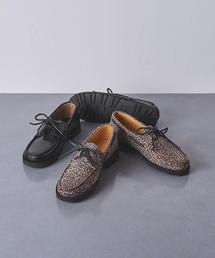 【8h UA別注】Parabootレオパード デッキシューズ　BARTH Paraboot（パラブーツ）の「＜Paraboot（パラブーツ