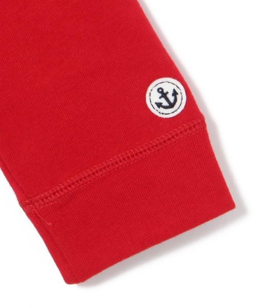 green label relaxing（グリーンレーベルリラクシング）の「【KIDS】マリンVネックカーディガン（カーディガン/ボレロ・キッズ・レッド/ネイビー・105/95/125/115）」の6枚目の写真