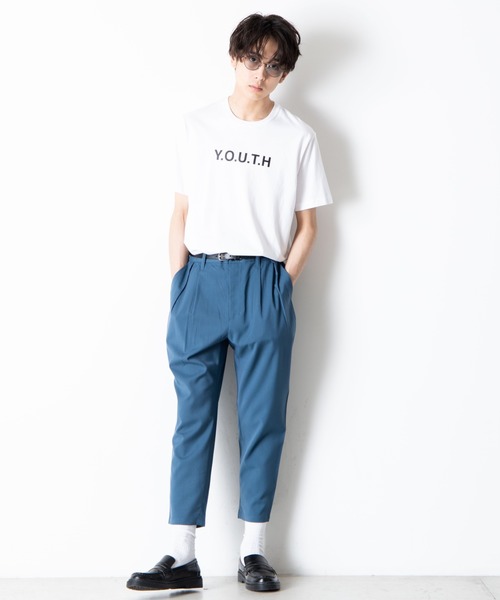 WEGO（ウィゴー）の「WEGO/TRペグトップアンクルスラックス（スラックス・メンズ・ブラック/ブラウン系その他/ブルー系その他・SMALL/MEDIUM/LARGE）」の11枚目の写真