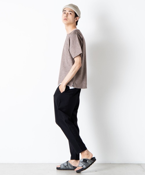 WEGO（ウィゴー）の「WEGO/TRペグトップアンクルスラックス（スラックス・メンズ・ブラック/ブラウン系その他/ブルー系その他・SMALL/MEDIUM/LARGE）」の5枚目の写真