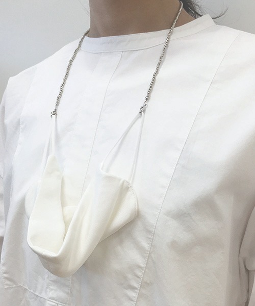 LOWRYS FARM（ローリーズファーム）の「マスクチェーン　918750（ネックレス・レディース・シルバー系その他/シルバー系その他2/シルバー系その他3・FREE）」の4枚目の写真