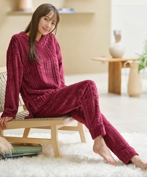 ユノさま取り置き⭐️skinAware パジャマセット 長袖　パープル ⭐️skinAware パジャマセット 長袖 パープル - メルカリ