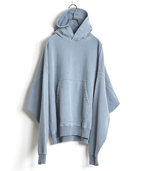 タグ付新品⭐️REMI RELIEF BIG スウェットパーカー　ブルーA REMI RELIEF（レミ レリーフ） パーカー 「REMI RELIEF / レミ