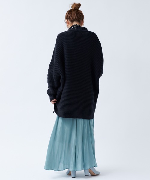 DouDou（ドゥドゥ）の「キュプラフレアスカート（スカート・レディース・オレンジ/ブルー/ベージュ/ベージュ系その他/ブラック・FREE）」の13枚目の写真