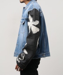 BOTTER（ボッター）の「【BOTTER】 FLOWER SLEEVE DENIM JACKET