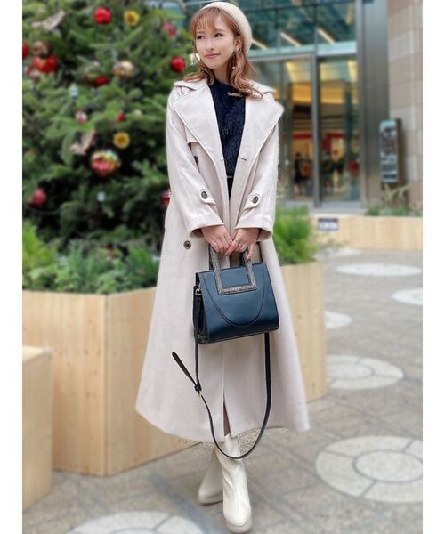 RESEXXY（リゼクシー）の「ハンドル切替バッグ（ハンドバッグ・レディース・ブラック/ベージュ・FREE）」の3枚目の写真