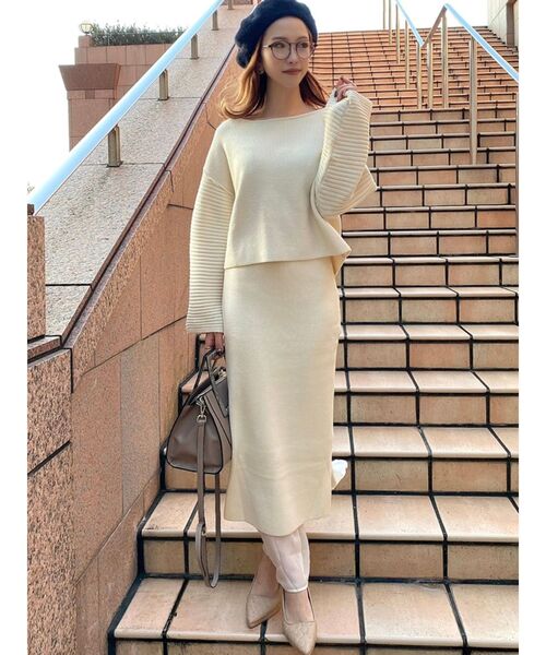 RESEXXY（リゼクシー）の「ハンドル切替バッグ（ハンドバッグ・レディース・ブラック/ベージュ・FREE）」の4枚目の写真