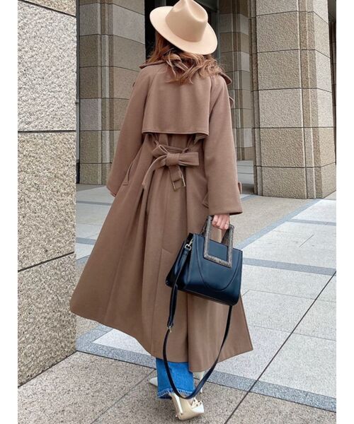 RESEXXY（リゼクシー）の「ハンドル切替バッグ（ハンドバッグ・レディース・ブラック/ベージュ・FREE）」の5枚目の写真