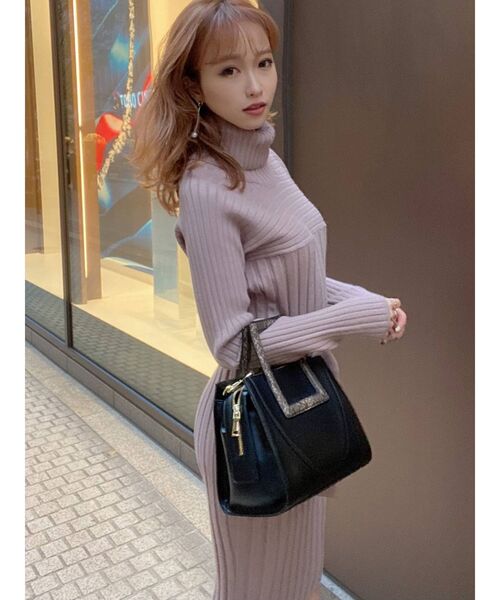 RESEXXY（リゼクシー）の「ハンドル切替バッグ（ハンドバッグ・レディース・ブラック/ベージュ・FREE）」の15枚目の写真