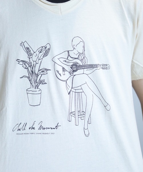 rovtski（ロフトスキー）の「ﾗﾌｨー天竺VﾈｯｸPRINT TEE（Tシャツ/カットソー・メンズ・その他4/その他6/その他12/その他10/その他3/その他7/その他/その他2/その他1/その他5/その他11/その他13/その他9/その他8・MEDIUM/LARGE）」の22枚目の写真