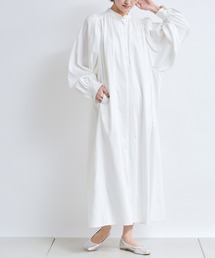 DouDou | ギャザーボリュームカフタンワンピース(ワンピース)