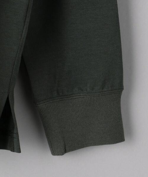 tsuki.s（ツキドットエス）の「＜tsuki.s（ツキドットエス）＞【別注】テンジク クルーネック ロングスリーブ（Tシャツ/カットソー・メンズ・オフホワイト/オリーブ・SMALL/MEDIUM/LARGE）」の11枚目の写真