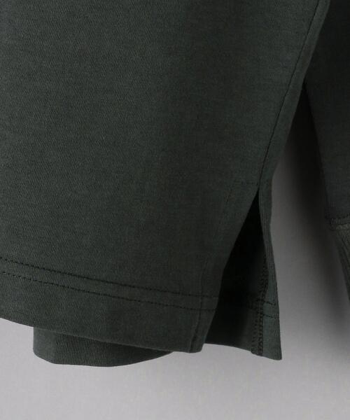 tsuki.s（ツキドットエス）の「＜tsuki.s（ツキドットエス）＞【別注】テンジク クルーネック ロングスリーブ（Tシャツ/カットソー・メンズ・オフホワイト/オリーブ・SMALL/MEDIUM/LARGE）」の12枚目の写真