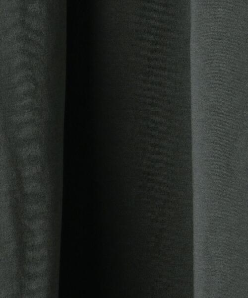 tsuki.s（ツキドットエス）の「＜tsuki.s（ツキドットエス）＞【別注】テンジク クルーネック ロングスリーブ（Tシャツ/カットソー・メンズ・オフホワイト/オリーブ・SMALL/MEDIUM/LARGE）」の14枚目の写真