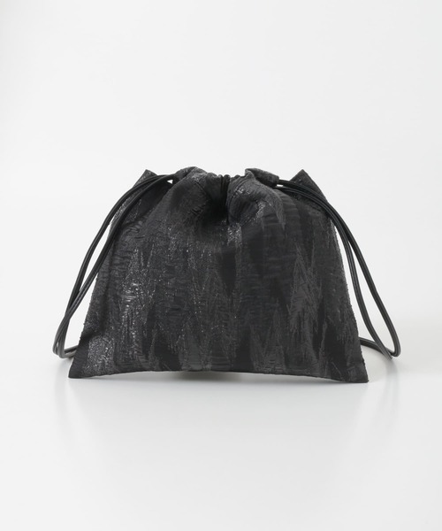 SENSE OF PLACE by URBAN RESEARCH（センスオブプレイスバイアーバンリサーチ）の「ゴブランドロストミニバッグ（ハンドバッグ・レディース・アイボリー/ブラック/ベージュ・ONE）」の7枚目の写真