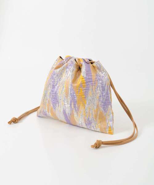 SENSE OF PLACE by URBAN RESEARCH（センスオブプレイスバイアーバンリサーチ）の「ゴブランドロストミニバッグ（ハンドバッグ・レディース・アイボリー/ブラック/ベージュ・ONE）」の10枚目の写真