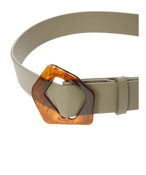 AMERICAN HOLIC(アメリカンホリック)の「ヘンケイベッコウバックルベルト(ベルト・レディース・ブラック/グリーン/ブラウン・FREE)」の7枚目の写真