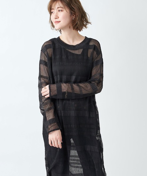 RIVE DROITE(リヴドロワ)の「アシメタンクカットソー(タンクトップ・レディース・ブラック/ベージュ・FREE)」の10枚目の写真