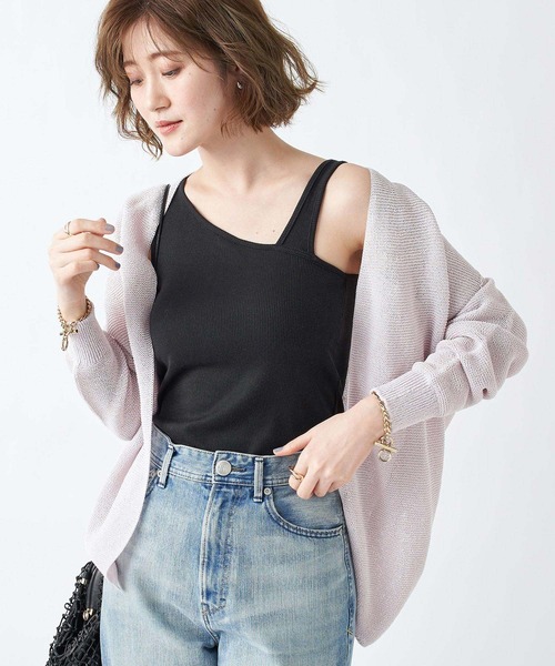 RIVE DROITE(リヴドロワ)の「アシメタンクカットソー(タンクトップ・レディース・ブラック/ベージュ・FREE)」の22枚目の写真