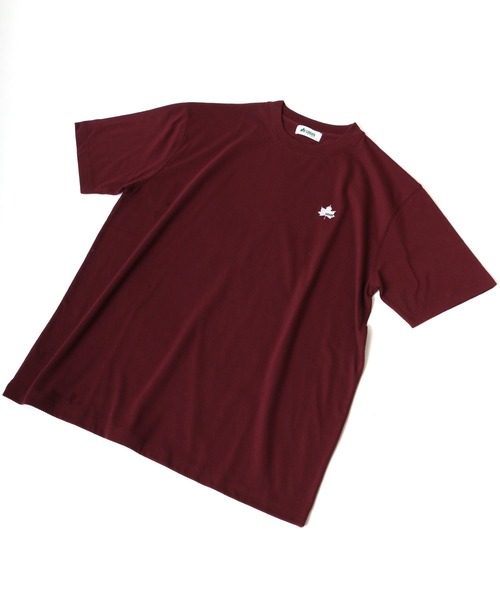 LOGOS(ロゴス)の「LOGOS/ロゴス ワンポイント刺繍 無地Tシャツ/大きいサイズ(Tシャツ/カットソー・メンズ・ホワイト/ネイビー/オリーブ/ワイン・2L/3L/4L/5L)」の11枚目の写真