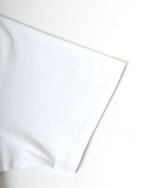 LOGOS(ロゴス)の「LOGOS/ロゴス ワンポイント刺繍 無地Tシャツ/大きいサイズ(Tシャツ/カットソー・メンズ・ホワイト/ネイビー/オリーブ/ワイン・2L/3L/4L/5L)」の12枚目の写真
