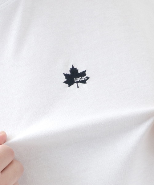 LOGOS(ロゴス)の「LOGOS/ロゴス ワンポイント刺繍 無地Tシャツ/大きいサイズ(Tシャツ/カットソー・メンズ・ホワイト/ネイビー/オリーブ/ワイン・2L/3L/4L/5L)」の20枚目の写真