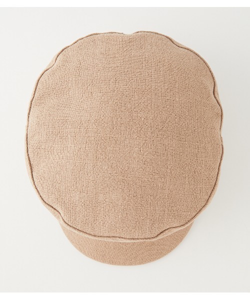 AZUL by moussy（アズールバイマウジー）の「LINEN LIKE CASQUETTE/リネンライクキャスケット（キャスケット・レディース・アイボリー/ブラック/ベージュ・FREE）」の8枚目の写真