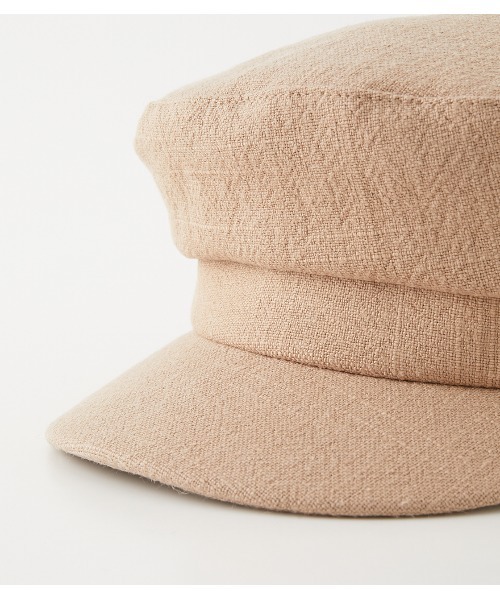 AZUL by moussy（アズールバイマウジー）の「LINEN LIKE CASQUETTE/リネンライクキャスケット（キャスケット・レディース・アイボリー/ブラック/ベージュ・FREE）」の15枚目の写真