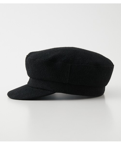 AZUL by moussy（アズールバイマウジー）の「LINEN LIKE CASQUETTE/リネンライクキャスケット（キャスケット・レディース・アイボリー/ブラック/ベージュ・FREE）」の4枚目の写真